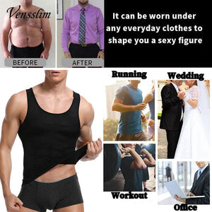 Pack Of 2 Imported Slim Vest Shaper For (Men) Buy 1 Get 1 Free