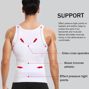 Pack Of 2 Imported Slim Vest Shaper For (Men) Buy 1 Get 1 Free