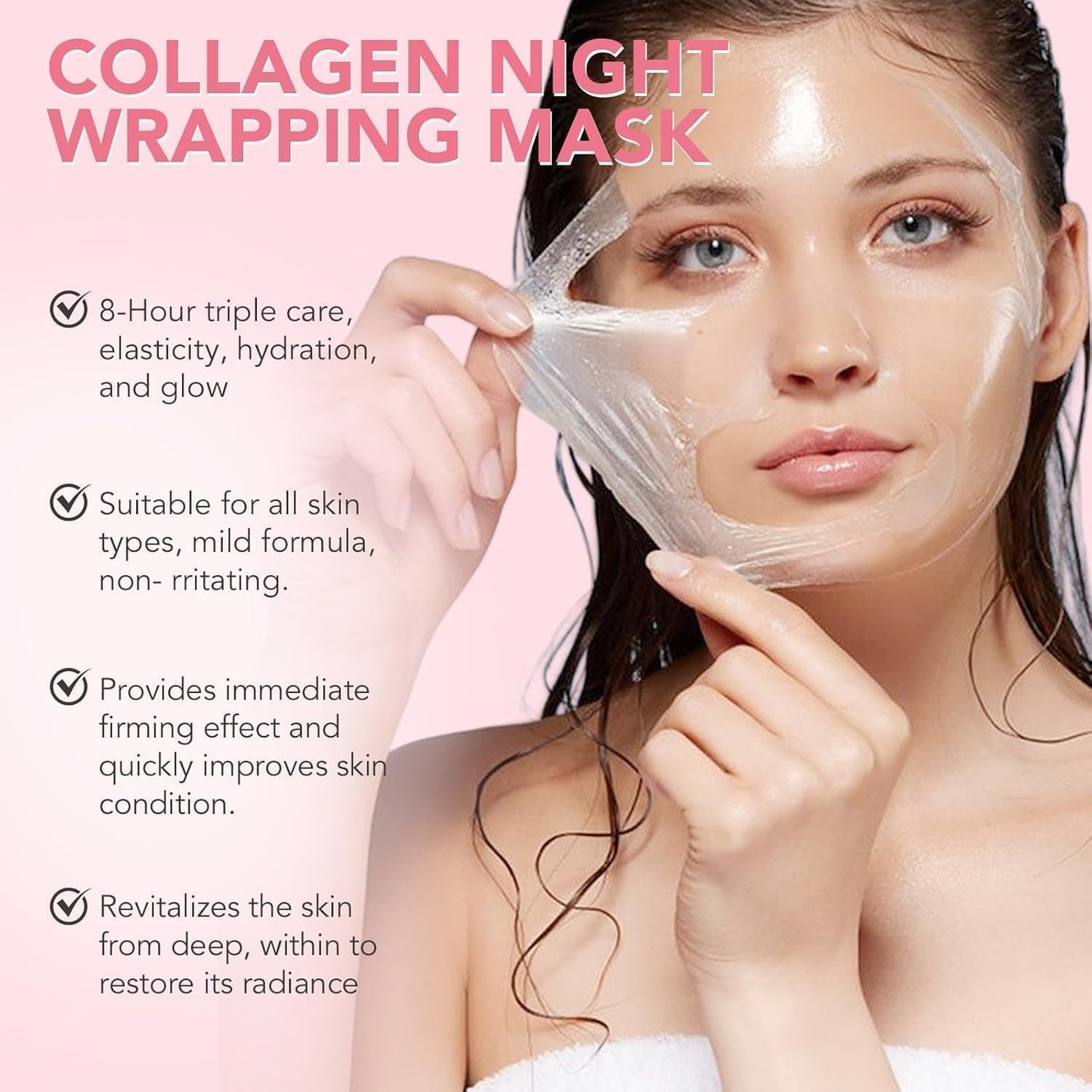 Medicube Collagen Overnight Wrapping Peel Off Facial Mask